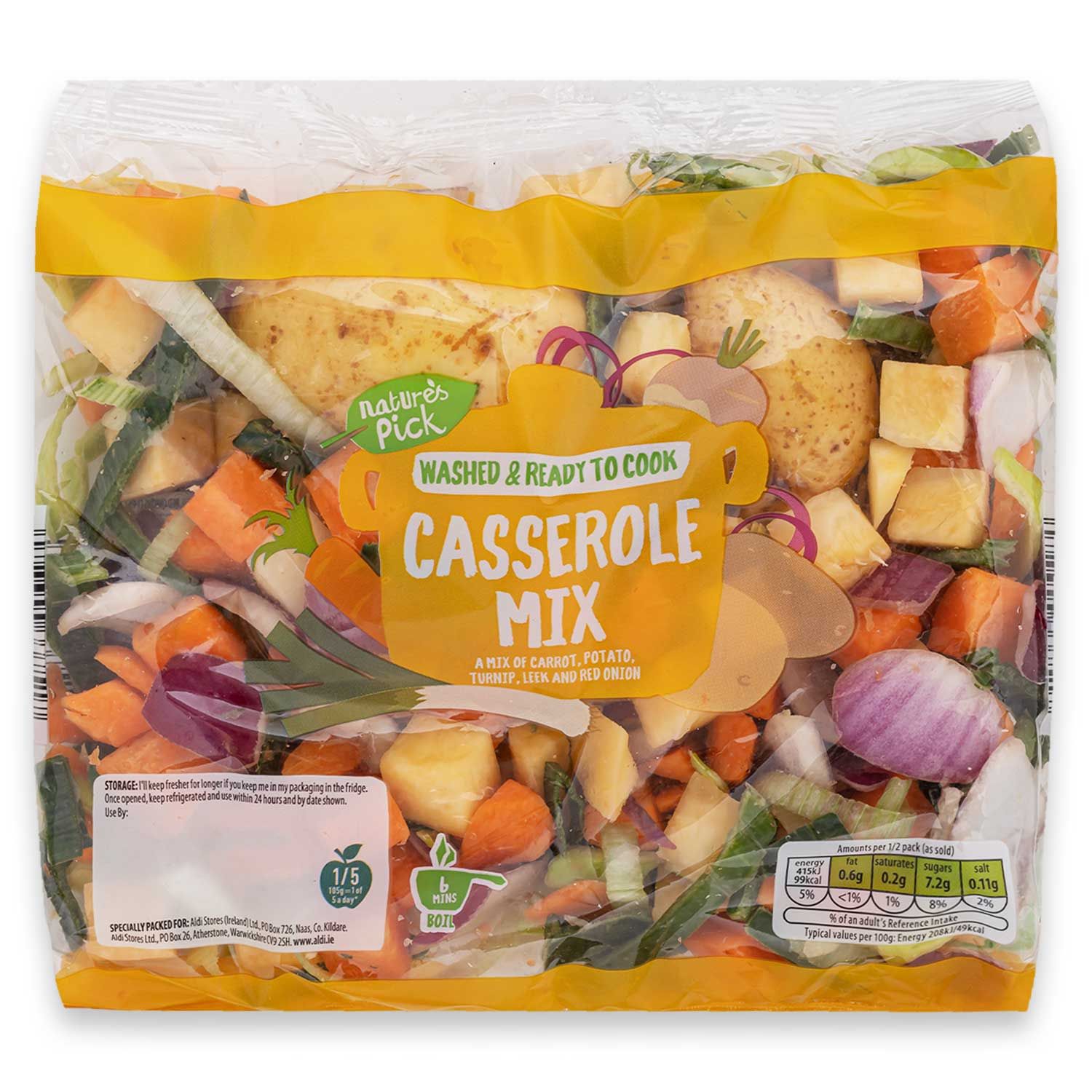 Butternut Squash / Casserole Mix 300g/400g Country Fresh